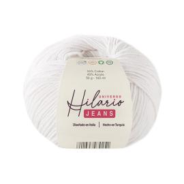 Hilo Jeans Blanco Óptico